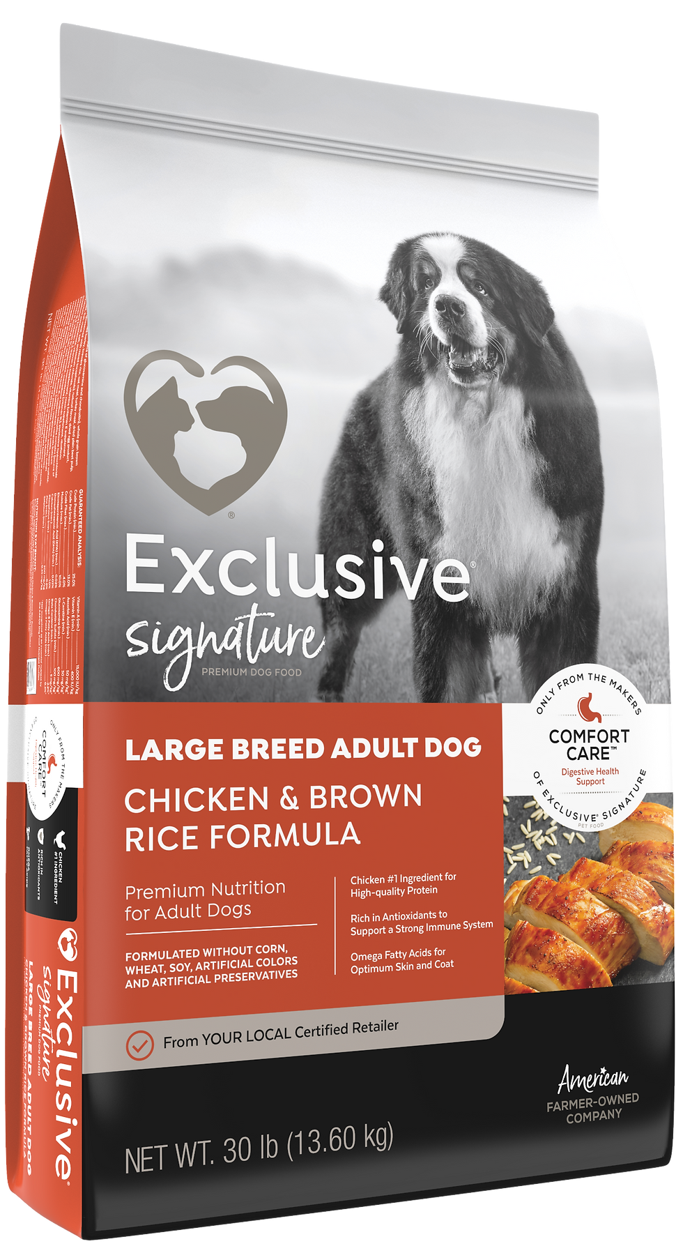 Exclusive Large Breed Adult Chicken & Brown Rice