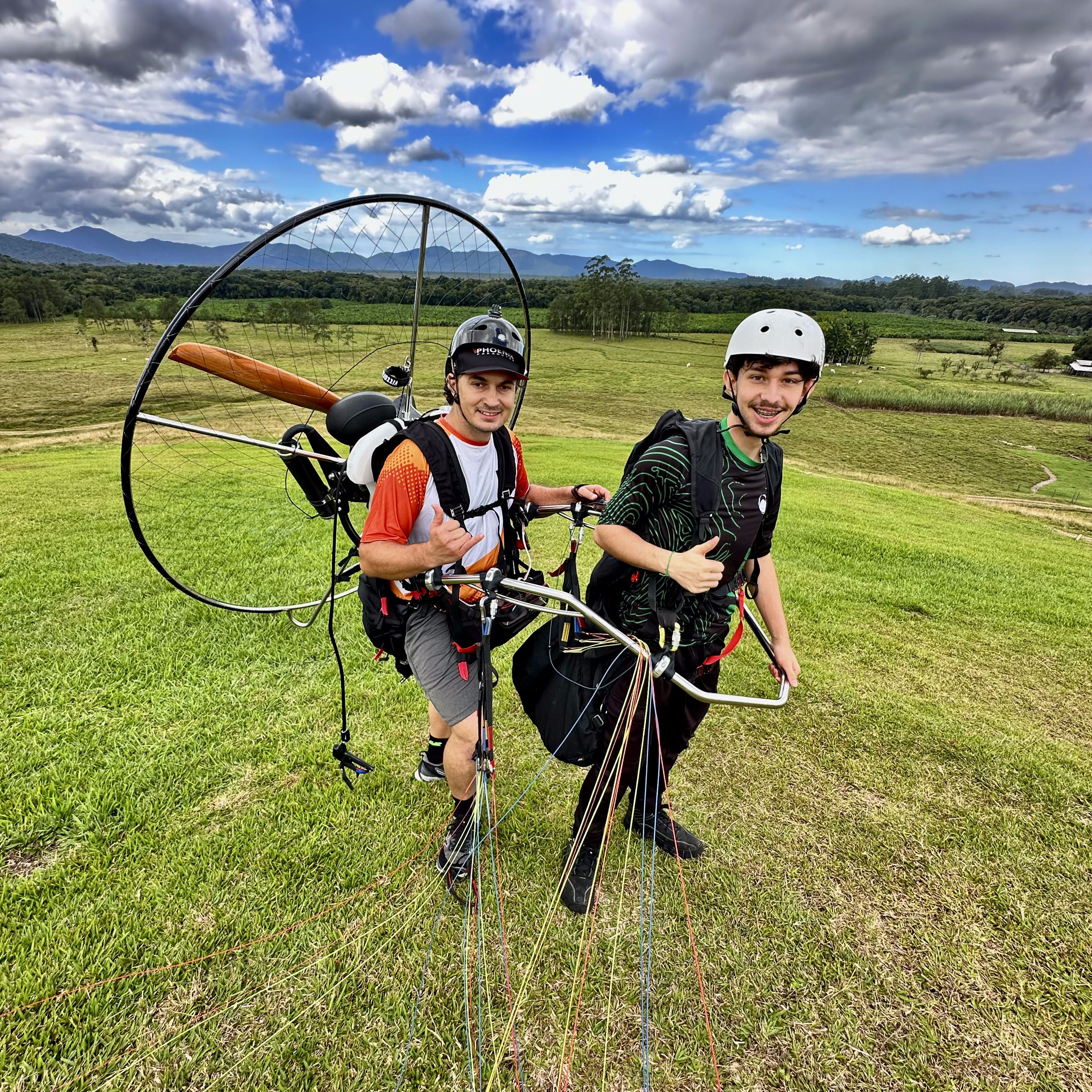VOO DUPLO PARAMOTOR - 2º PACOTE