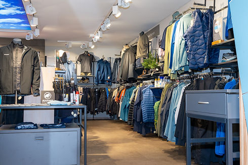 Das Intersport Haindl Geschäft von innen