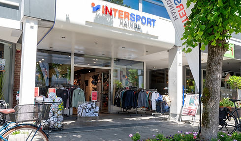 Das Intersport Haindl Geschäft von außen