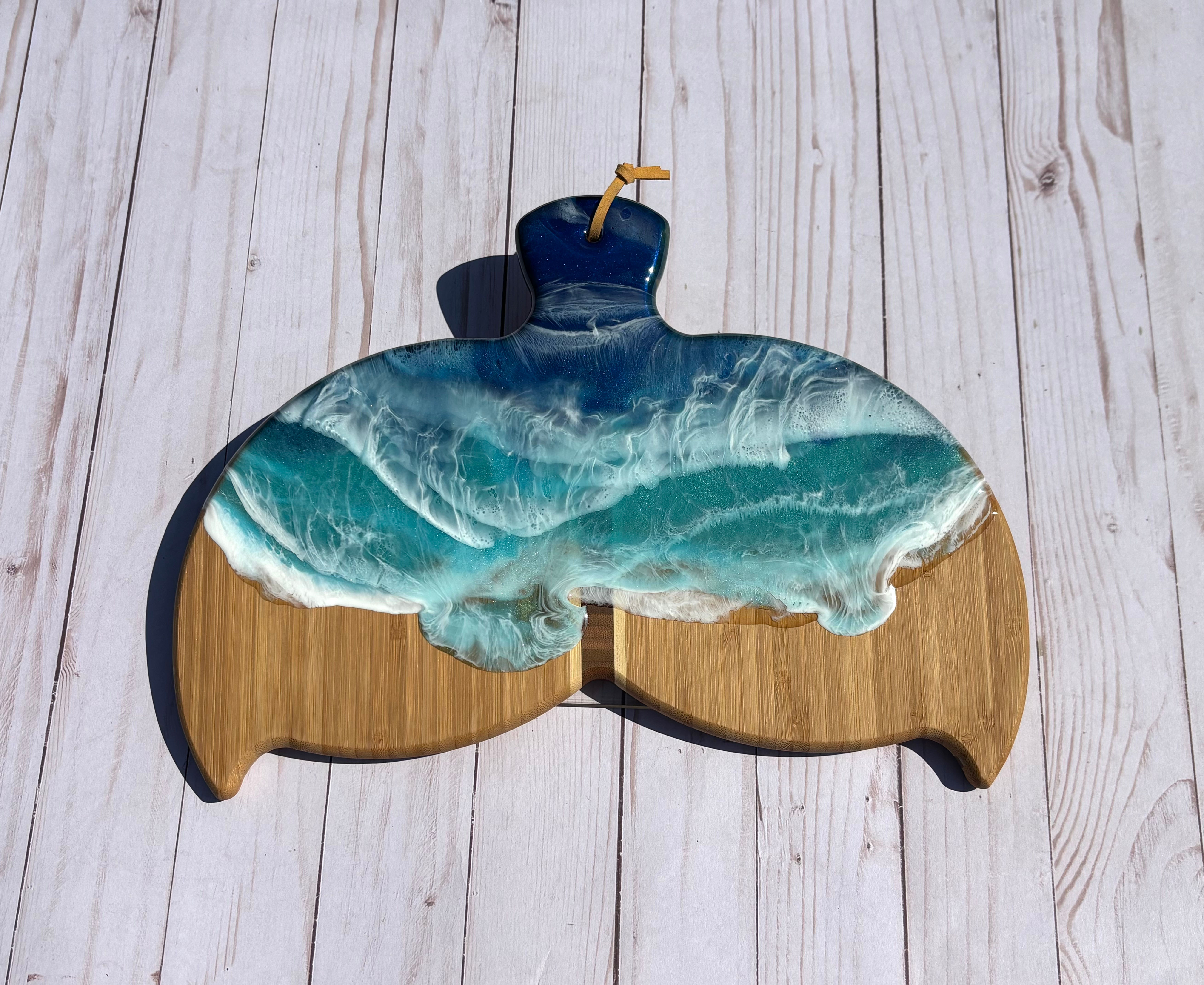 Whale Tail Charcuterie Board