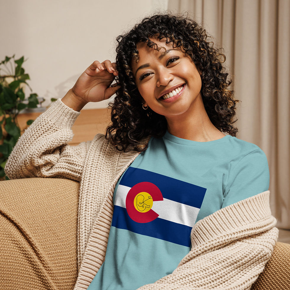 Thumbnail: Made In Colorado Bella + Canvas Women's Relaxed T-Shirt