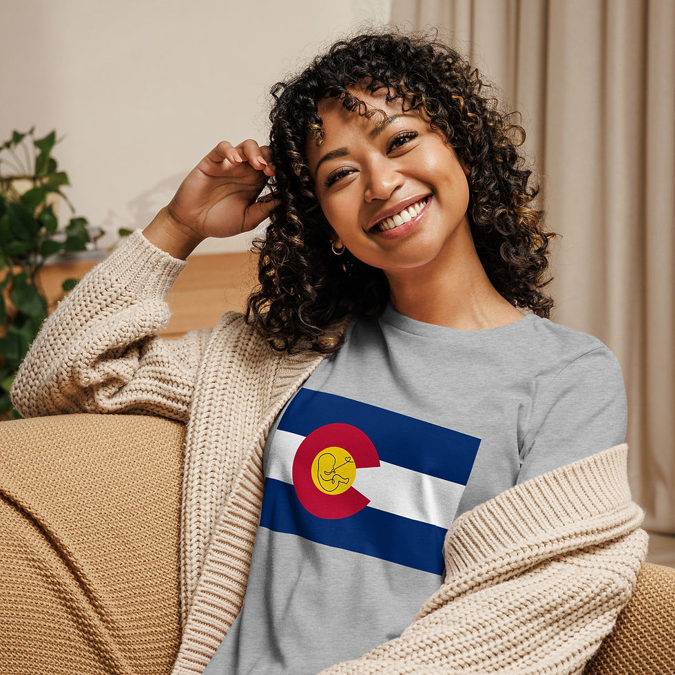 Thumbnail: Made In Colorado Bella + Canvas Women's Relaxed T-Shirt