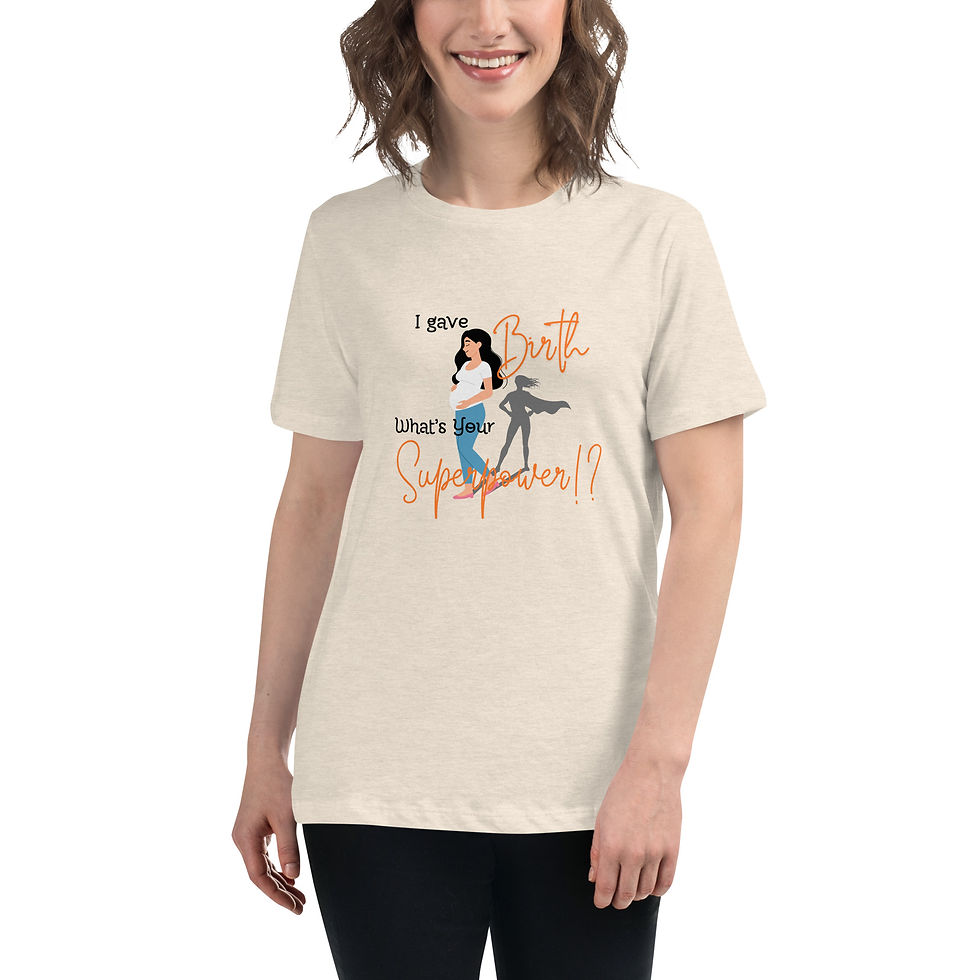 Thumbnail: Superpower Bella + Canvas Women's Relaxed T-Shirt