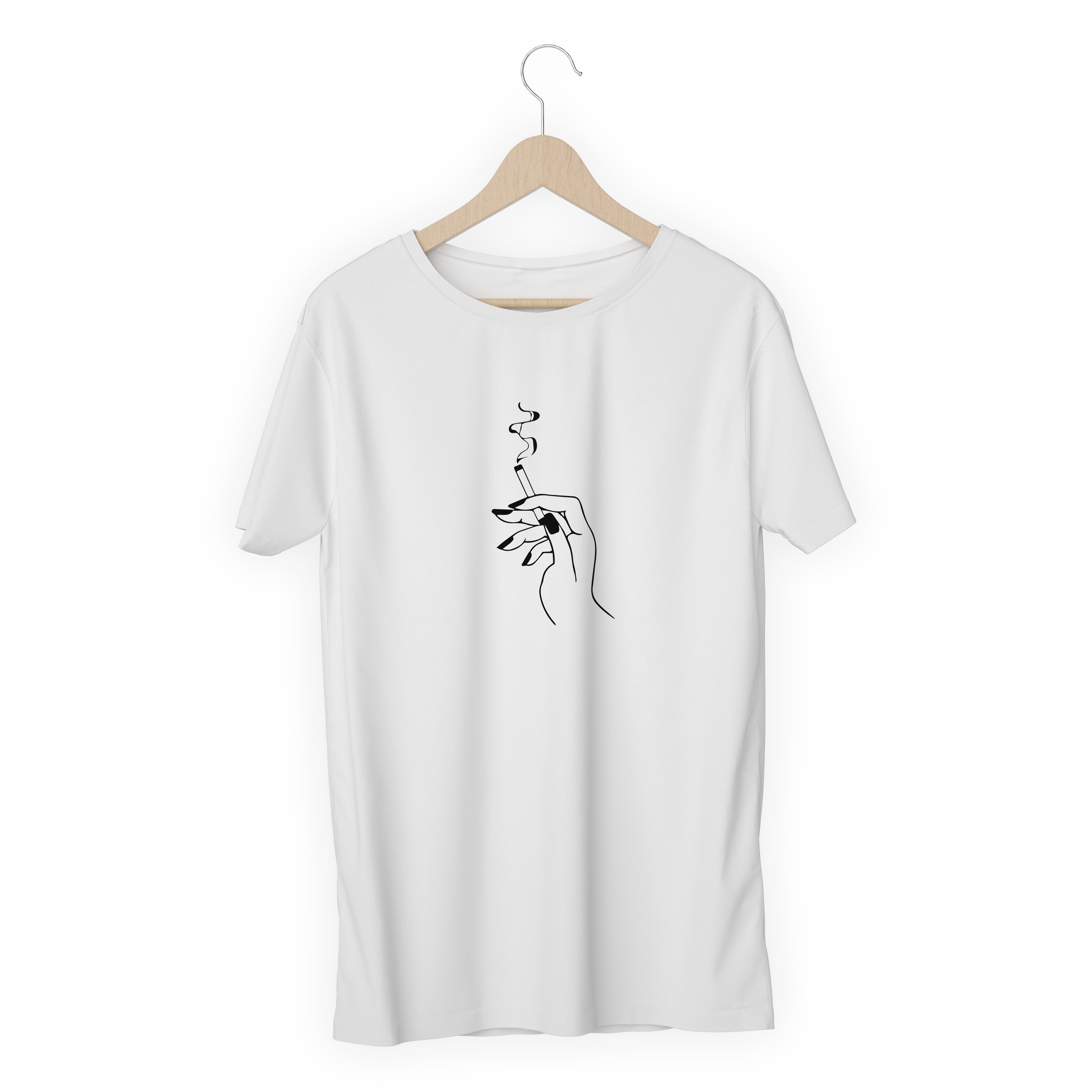 CAMISETA "SMOKE HAND"