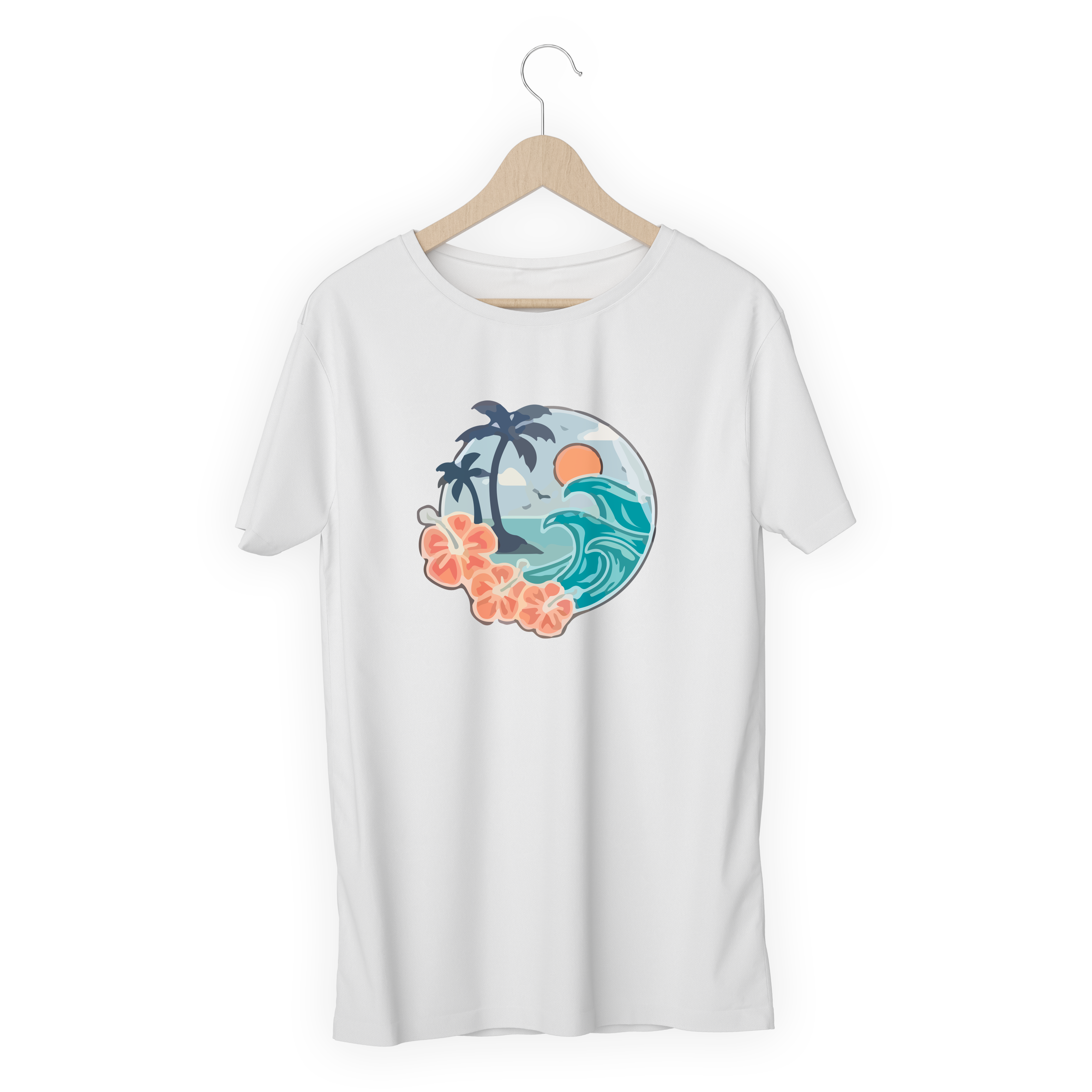 CAMISETA "PLAYA Y MAR"