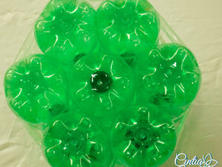 Tamborete de pet de refrigerante