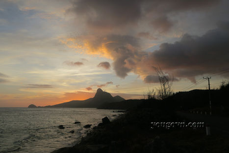 Bãi Nhát - Hoàng hôn mùa gió chướng