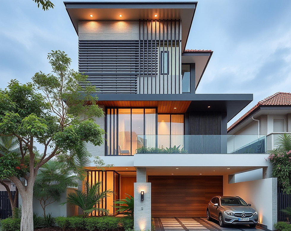 landed home exterior singapore