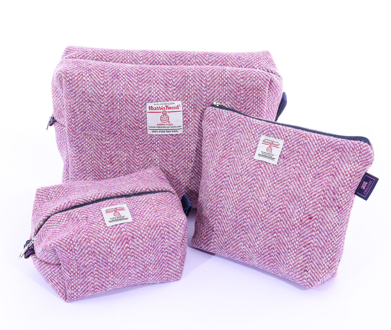 Harris Tweed Kit Bags