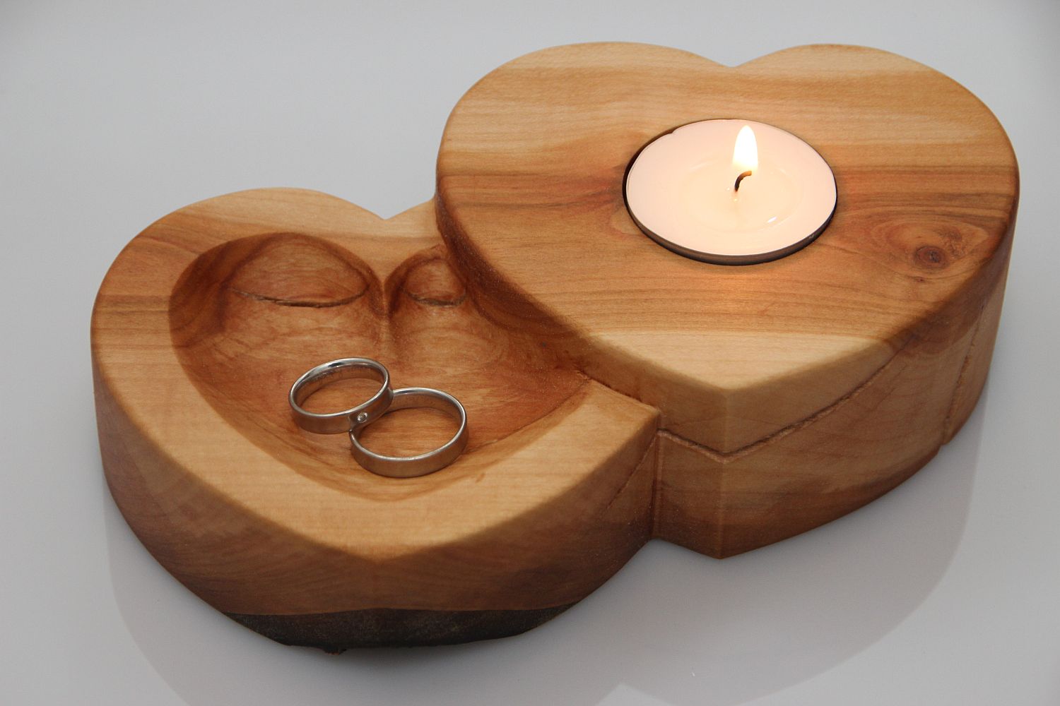 Ringschale mit Teelichthalter