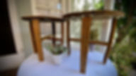 Wine Barrel End Tables