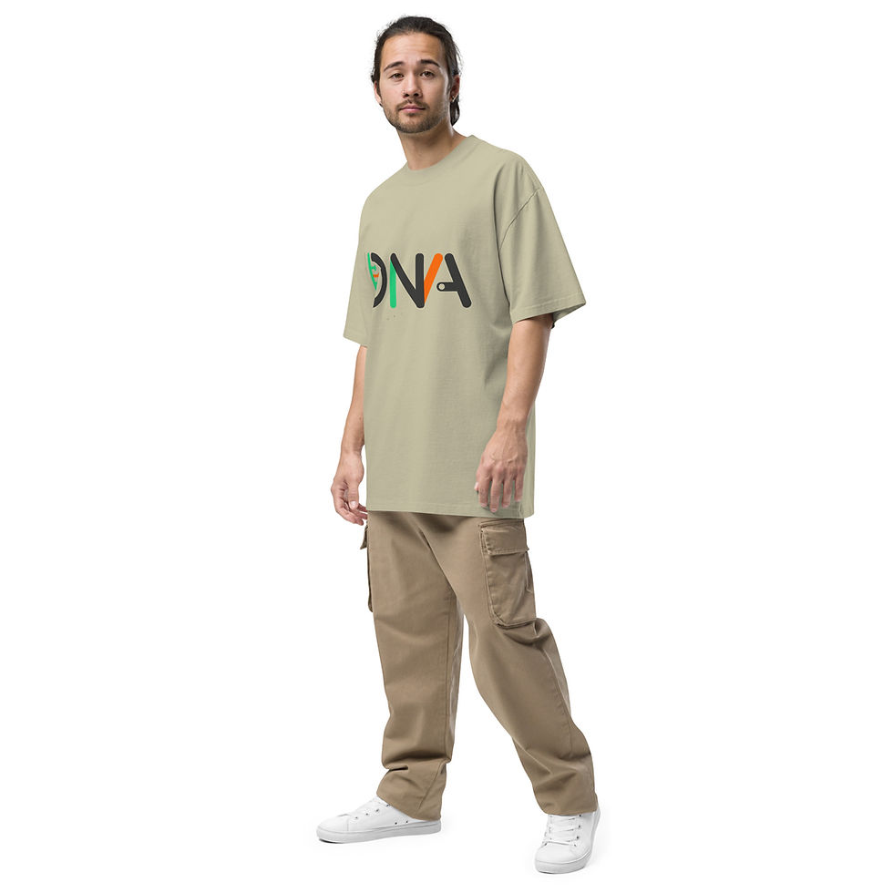 Miniatura: Camiseta oversize con efecto desgastado