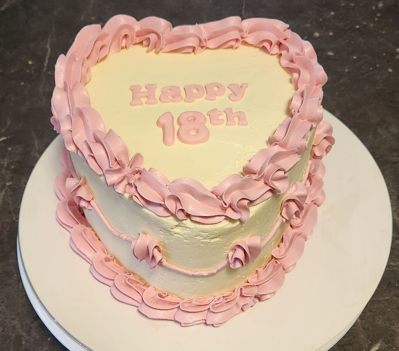 18cm Vintage cake