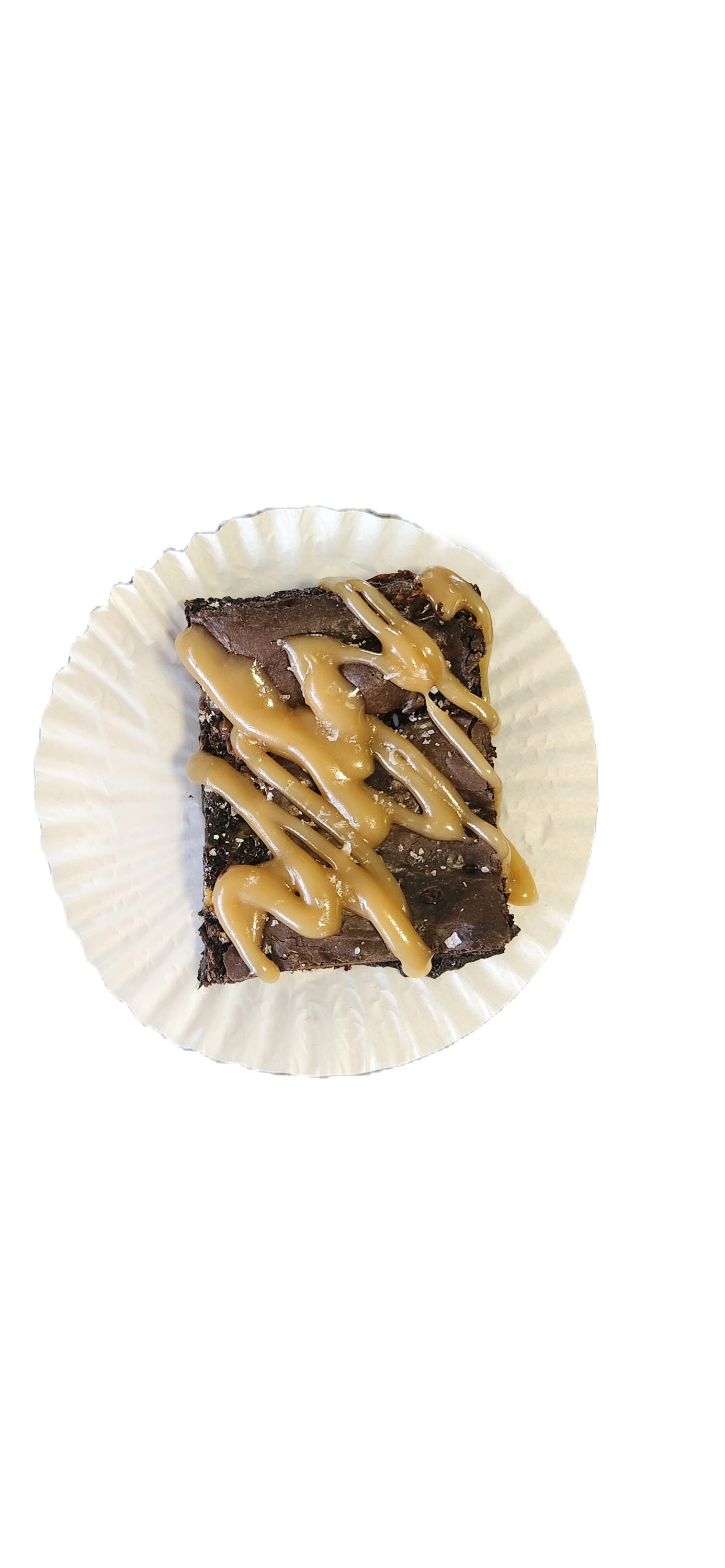 Salted Caramel Swirl Brownie