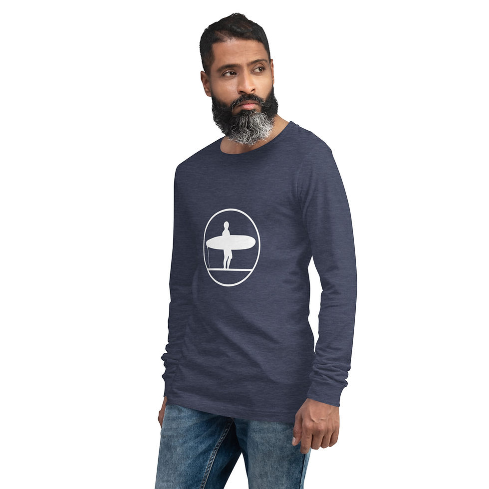 Thumbnail: Point Break White Logo Long Sleeve Tee