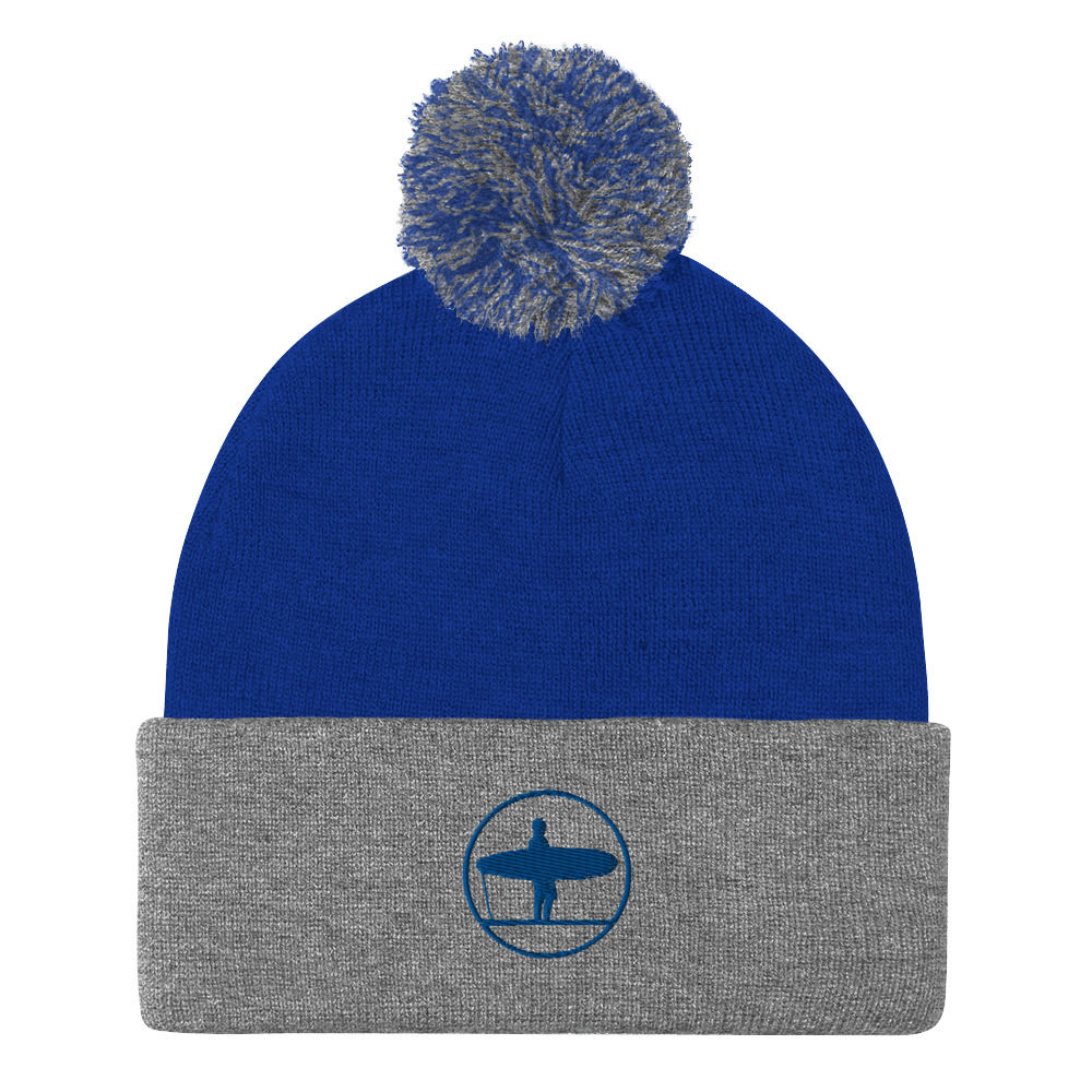 Point Break Blue Logo Beanie