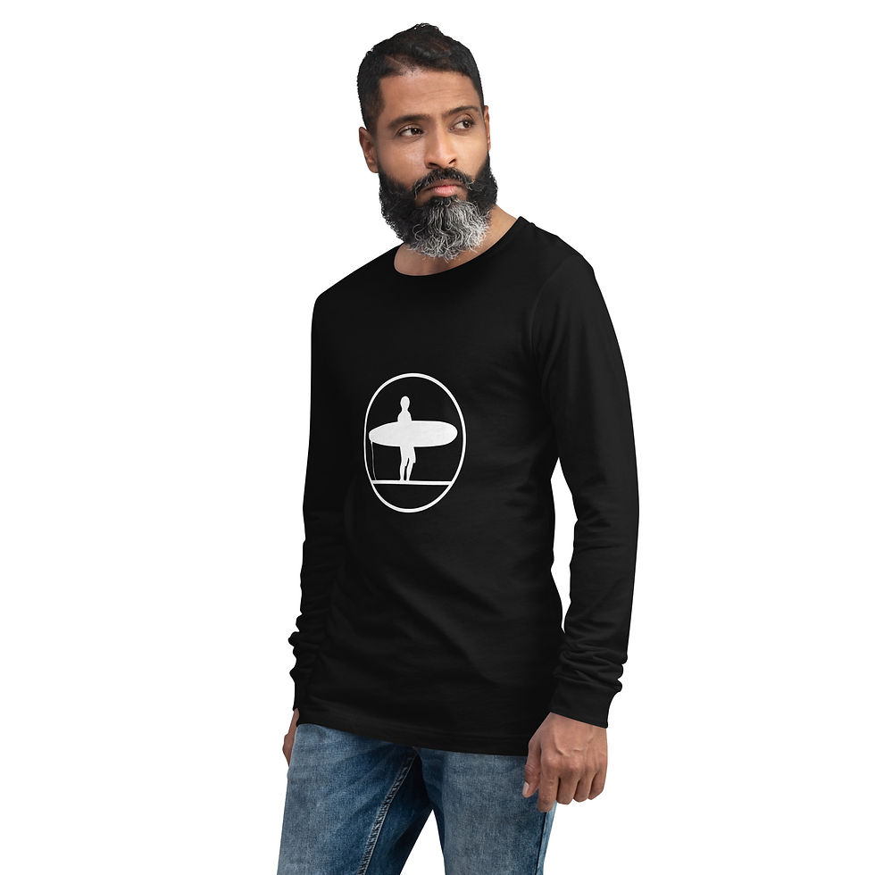 Thumbnail: Point Break White Logo Long Sleeve Tee