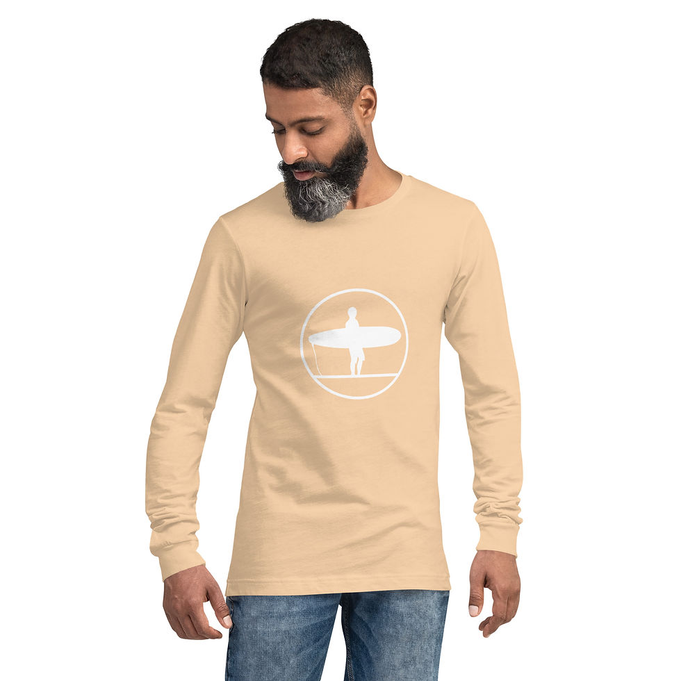 Thumbnail: Point Break White Logo Long Sleeve Tee
