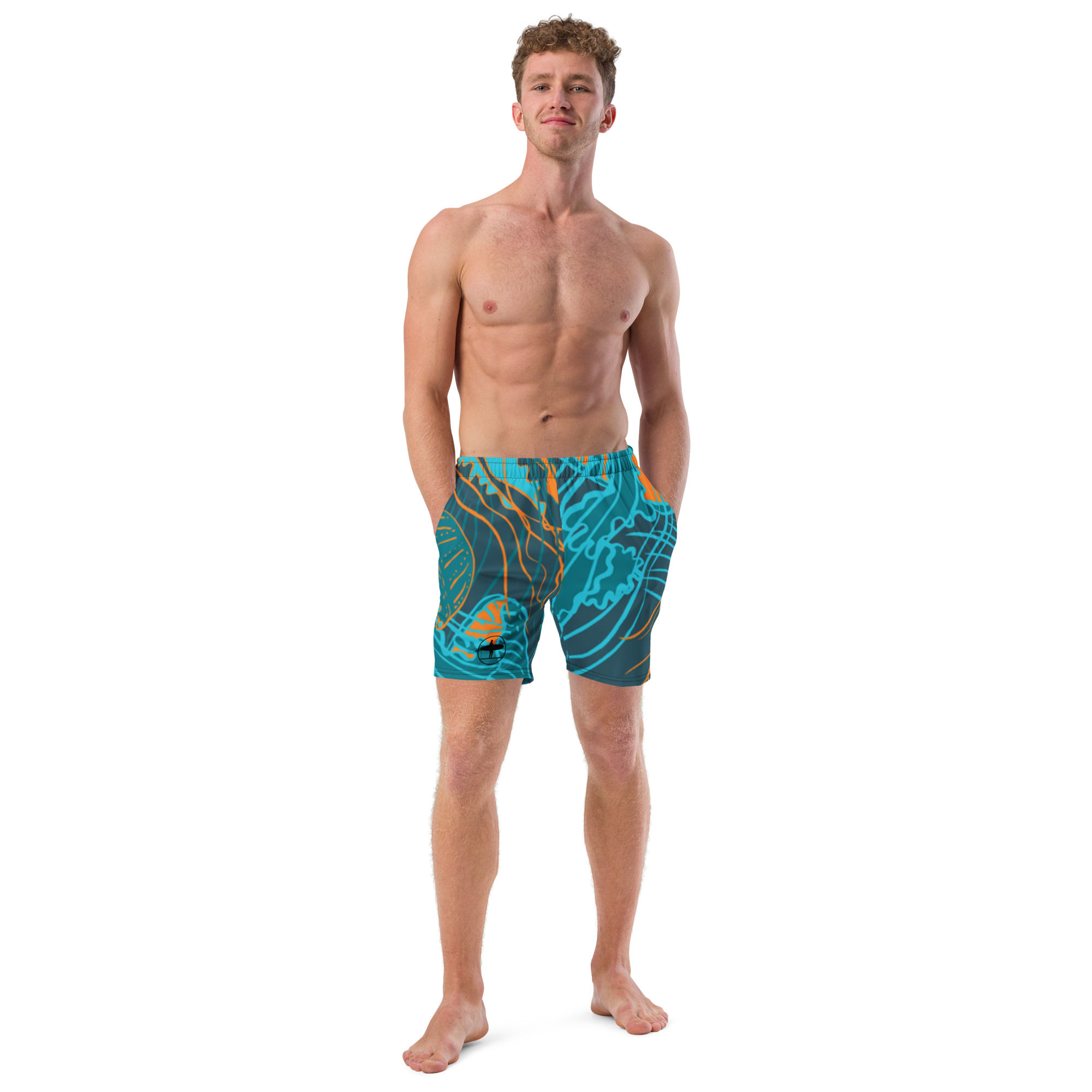 Point Break Jellyfish Recycled Swim Trunks