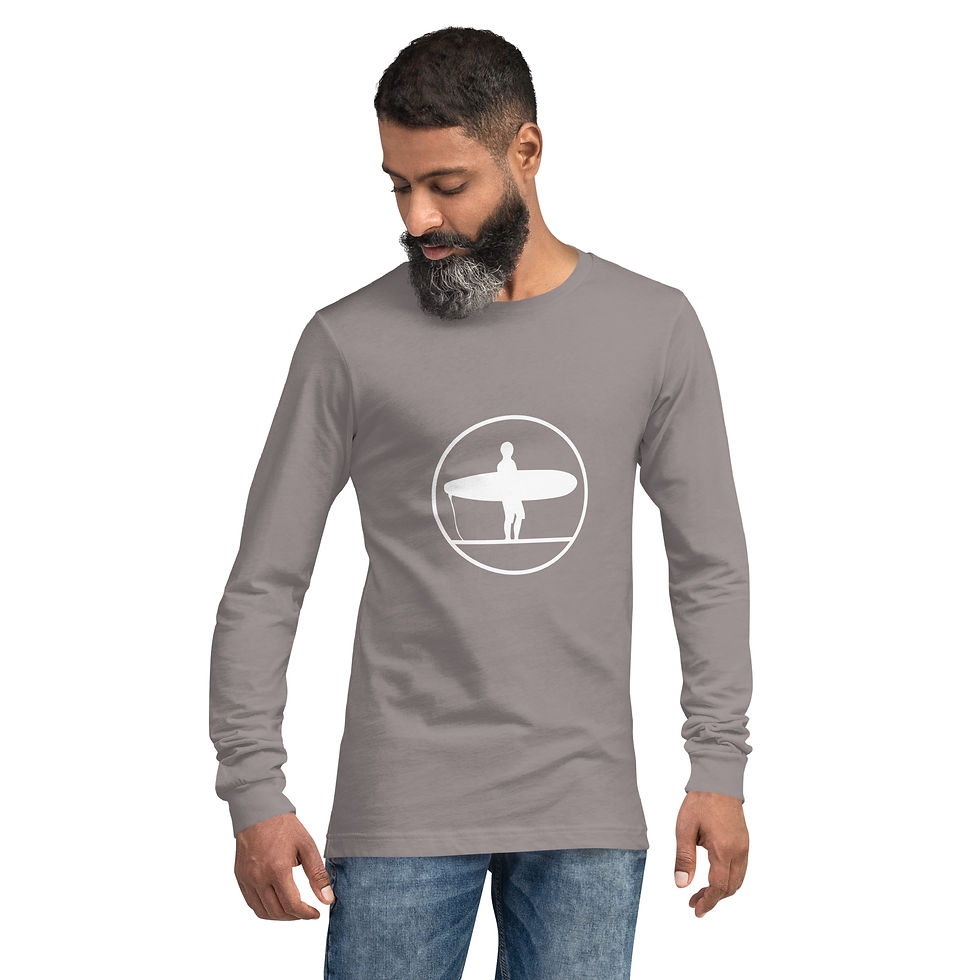 Thumbnail: Point Break White Logo Long Sleeve Tee
