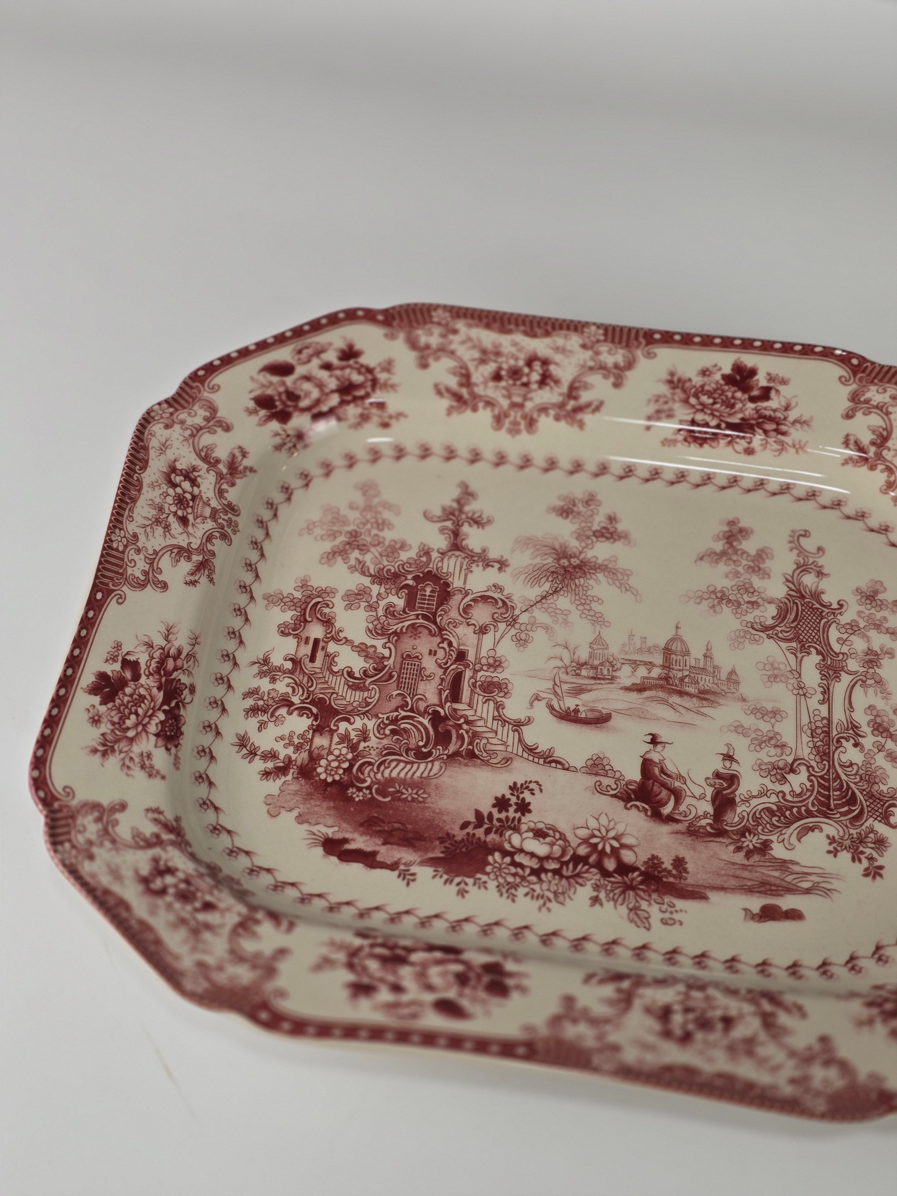 Florantine servis tabağı