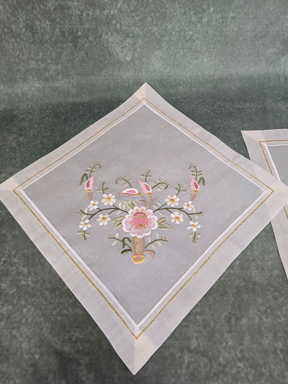 Küçük resim: El emeği türkişi salon takımı