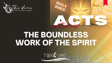Acts Weeks 7: THE STORY CONTINUES - LIVING ACTS NOW