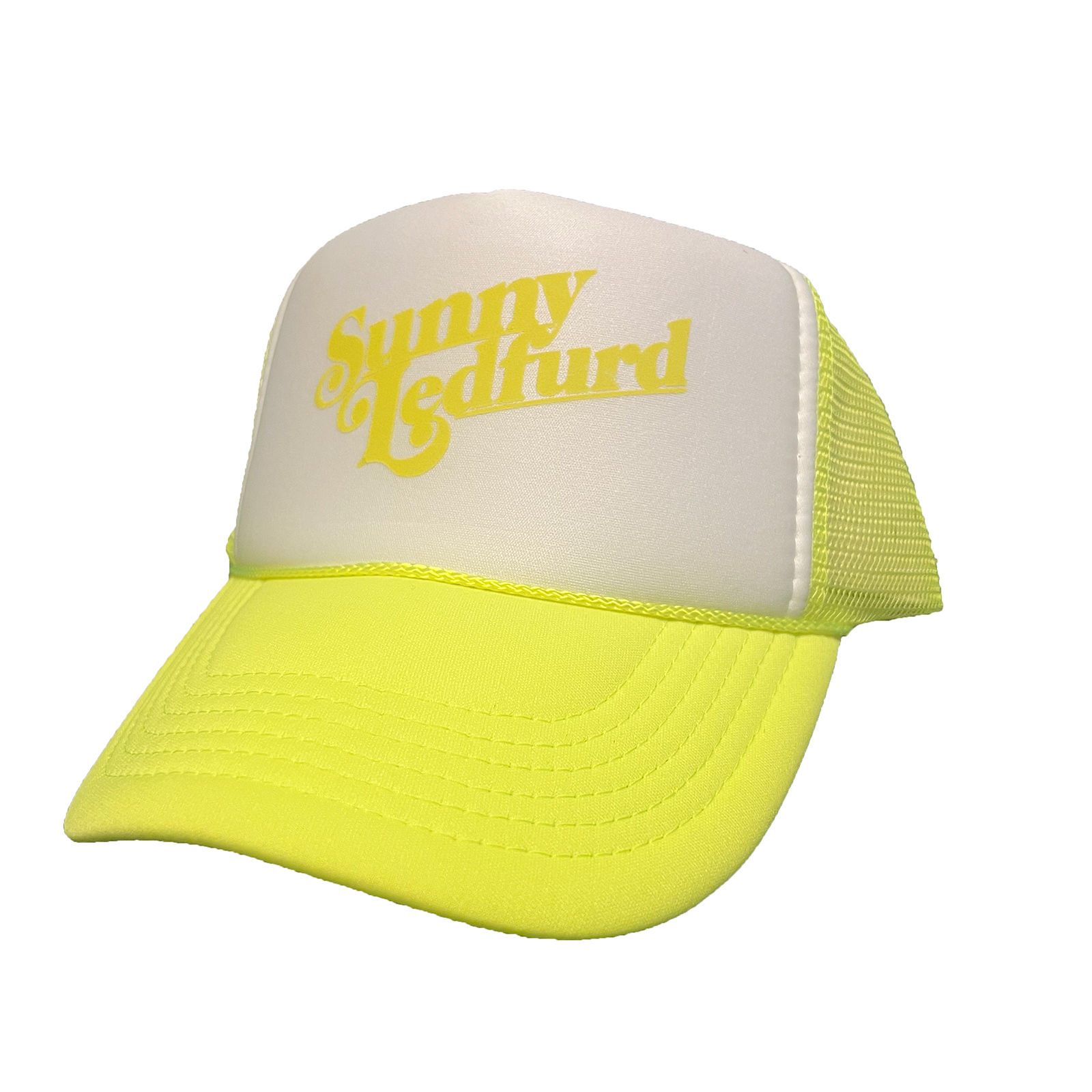 Sunny Ledfurd Trucker - Neon Yellow!