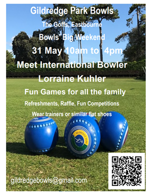 International star comes to Gildredge for the Bowls' Big Weekend