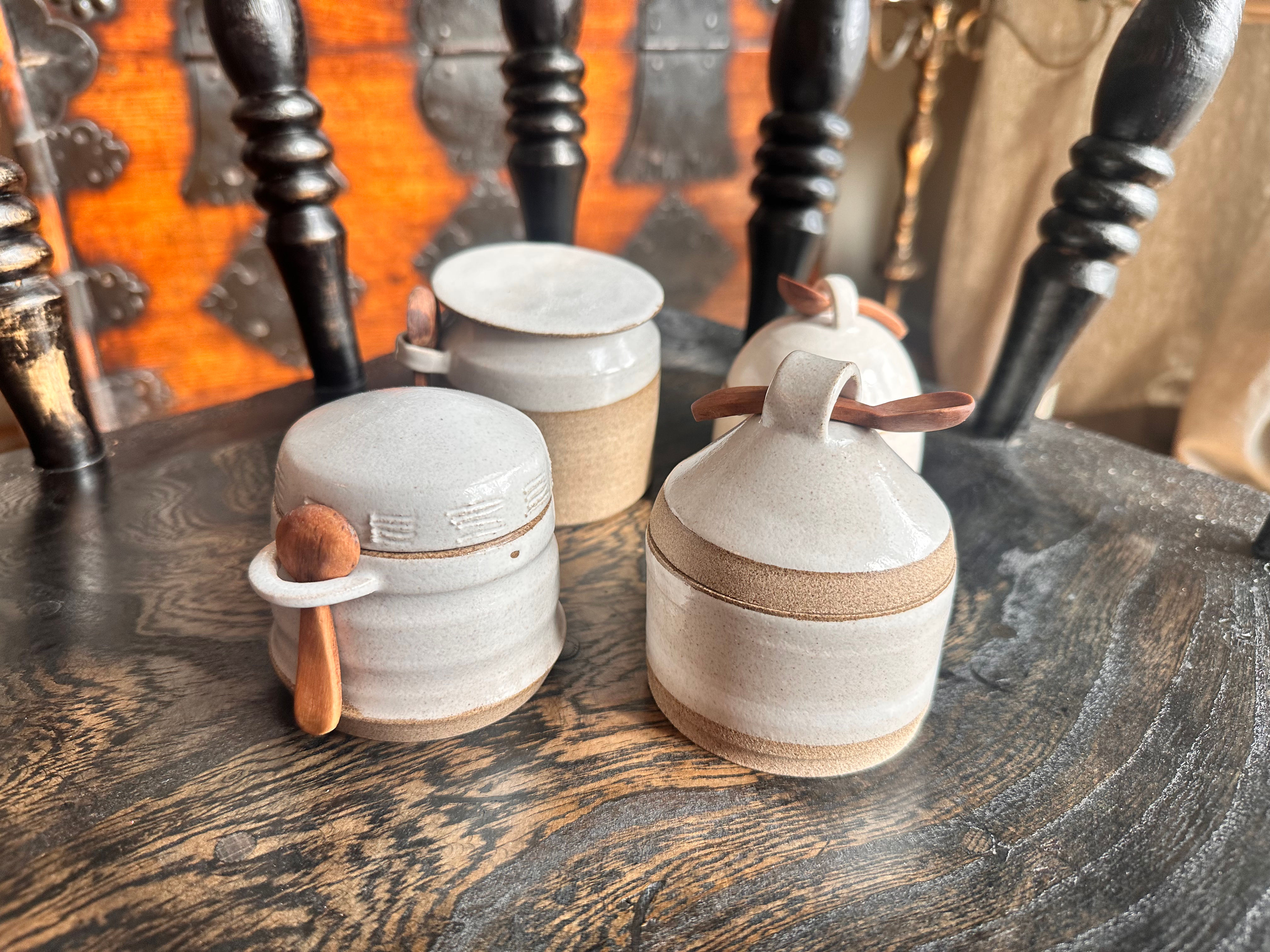Small Pot (per piece, for fleur de sel / sugar)