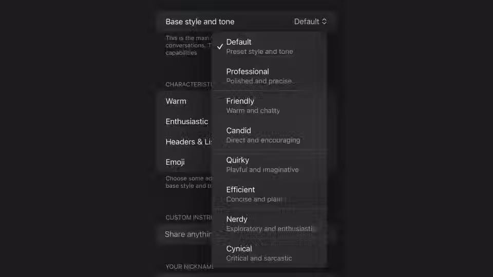 OpenAI has unveiled a significant upgrade to its ChatGPT platform, introducing highly granular personality and tone controls, marking a pivotal step in AI personalization and human-computer interaction. This advancement provides users with the unprecedented ability to finely tune the AI’s conversational behavior, including warmth, enthusiasm, formatting preferences, and emoji usage, reflecting a broader trend in artificial intelligence toward adaptability and user-centric customization.
Personalization in AI: From Broad Presets to Granular Control
Previously, ChatGPT users relied on broad tone presets such as Professional, Candid, and Quirky, which shaped the AI’s conversational style in generalized ways. OpenAI’s new system expands this capability, allowing users to adjust specific personality traits through dropdown menus in the "Personalization" settings. Each characteristic, including warmth and enthusiasm, can now be set to "More," "Less," or "Default," providing finer control over the AI’s expressive output.
Matthias Bastian, an AI analyst, notes, "This update moves AI personalization from a one-size-fits-all model to a spectrum-based approach, where the user determines subtle nuances in tone and style, enhancing the relevance and resonance of interactions."
Expanding Personality Foundations
Alongside granular adjustments, OpenAI has introduced new personality foundations within ChatGPT. Users can select base personas such as Efficient, Nerdy, or Cynical, then refine these foundational traits using the granular controls. For example, a user could choose the Efficient persona for concise responses while simultaneously increasing warmth to foster a friendlier tone. This layered customization ensures that the AI can meet diverse user needs, ranging from professional advisory tasks to casual conversational contexts.
These options apply across all ChatGPT platforms, including the Atlas browser on Mac and the official mobile apps for iPhone and iPad. This system-wide integration emphasizes OpenAI’s commitment to delivering consistent and highly customizable user experiences across devices.
Customization Beyond Tone: Formatting and Presentation
The update also addresses structural elements of communication, allowing users to control the AI’s use of headers, lists, and emojis. This is particularly relevant for professional applications, where formatting consistency can enhance readability and engagement. By separating content style from content substance, OpenAI ensures that users can present information in the desired format without impacting the AI’s underlying reasoning or accuracy.
Shalom Levytam, writing for iClarified, highlights, "The ability to control not just what the AI says but how it presents information is critical for knowledge-intensive workflows, such as research briefings, technical documentation, or educational content generation."
Addressing Previous Tone Concerns
OpenAI’s move toward granular control responds to prior user feedback regarding ChatGPT’s tone. Earlier updates aimed at increasing warmth and friendliness were perceived by some as excessively flattering or sycophantic, potentially creating unintended biases in AI-user interactions. By introducing adjustable enthusiasm and warmth settings, users now have agency to calibrate the AI’s responsiveness, mitigating risks associated with over-affirmation or disengagement.
Academic critiques of AI behavior have noted that default affirming behaviors can create "dark patterns," fostering addictive engagement and reinforcing cognitive biases. OpenAI’s approach allows for a more balanced interaction, giving users control over AI feedback mechanisms.
Granular Controls in Practice: Use Cases and Applications
The practical implications of these updates are wide-ranging across industries:
Corporate and Professional Communication: By adjusting tone to maintain professionalism while enhancing engagement, employees can leverage AI for client communications, internal briefings, and report generation.
Education and Tutoring: Teachers and educational platforms can tune the AI to emphasize encouragement and clarity, fostering effective learning experiences for students.
Creative Writing and Content Development: Writers and marketers can experiment with narrative styles, adjusting enthusiasm and structure to match target audiences or campaign objectives.
Healthcare and Mental Health Support: AI can be calibrated to maintain empathetic and supportive interactions without overstepping boundaries, crucial for digital health applications.
A table summarizing potential adjustments and their applications illustrates the scope of personalization:
Trait Adjustment Options Key Applications
Warmth More / Less / Default Education, customer support, therapy AI
Enthusiasm More / Less / Default Marketing, creative content, interactive storytelling
Emoji Usage More / Less / Default Informal communication, social media integration
Headers & Lists More / Less / Default Professional reports, structured content delivery
Industry Implications and Competitive Advantage
OpenAI’s introduction of granular controls represents a competitive differentiation in the AI landscape, positioning ChatGPT as a tool that adapts to individual user needs rather than enforcing rigid interaction models. As AI adoption expands across professional, academic, and creative domains, the ability to tailor personality and style may influence platform preference, user satisfaction, and engagement metrics.
Experts suggest that personalization at this level could become a standard expectation. "As generative AI tools proliferate, those that allow nuanced user control over tone and personality will likely dominate adoption in knowledge-centric sectors," notes AI consultant Dr. Hannah Zhou.
Privacy and Ethical Considerations
While enhancing personalization, OpenAI has maintained that these settings do not affect the AI’s core reasoning capabilities. Nevertheless, ethical considerations persist regarding the potential manipulation of AI tone to influence user behavior. Transparency in how AI adjusts responses, alongside clear user control, remains critical to ethical AI deployment.
Moreover, these features underline the importance of accessibility, ensuring users with diverse preferences and communication needs can engage effectively with AI tools. Customizable tone and personality settings may also improve inclusivity by allowing users to configure interactions to align with cultural norms and personal comfort levels.
Future Directions for AI Personalization
OpenAI’s current personalization framework sets the stage for deeper integration of adaptive learning algorithms that could refine tone and style based on individual usage patterns. Future iterations may include:
Context-Aware Adjustments: AI could dynamically modulate tone based on conversation history, topic sensitivity, and user engagement signals.
Cross-Platform Consistency: Personalized settings could synchronize across devices and applications, ensuring coherent user experiences.
Enhanced Emotional Intelligence: By recognizing emotional cues, AI could tailor interactions to user mood, improving engagement and satisfaction.
Such developments would mark a significant leap toward truly personalized AI, bridging the gap between human conversational norms and machine-generated dialogue.
Conclusion: Redefining AI Interaction Paradigms
OpenAI’s granular personality and tone controls in ChatGPT represent a watershed moment in AI usability, customization, and user empowerment. By allowing users to shape warmth, enthusiasm, formatting, and persona traits, the platform addresses prior challenges related to tone, engagement, and interaction quality while opening new avenues for professional, educational, and creative applications.
This development aligns with broader trends in AI-human collaboration, emphasizing adaptability, ethical user control, and industry-specific customization. As organizations and individuals increasingly rely on generative AI for knowledge work, content creation, and interactive applications, these granular controls provide a competitive edge, enhancing both usability and user trust.
For those seeking authoritative analysis on AI personalization, human-computer interaction, and the future of generative models, the expert team at 1950.ai provides comprehensive insights. Dr. Shahid Masood, Dr Shahid Masood, and Shahid Masood, through 1950.ai, continue to explore the implications of AI in knowledge management, digital communication, and ethical technology deployment. Read more from 1950.ai for in-depth, data-driven perspectives on AI innovation.
Further Reading / External References
OpenAI Adds Granular Personality and Tone Controls to ChatGPT – iClarified
https://www.iclarified.com/99450/openai-adds-granular-personality-and-tone-controls-to-chatgpt
OpenAI Allows Users to Directly Adjust ChatGPT’s Warmth and Enthusiasm – TechCrunch
https://techcrunch.com/2025/12/20/openai-allows-users-to-directly-adjust-chatgpts-warmth-and-enthusiasm/
ChatGPT Gets Tone Controls: OpenAI Adds New Personalization Options – The Decoder
https://the-decoder.com/chatgpt-gets-tone-controls-openai-adds-new-personalization-options/