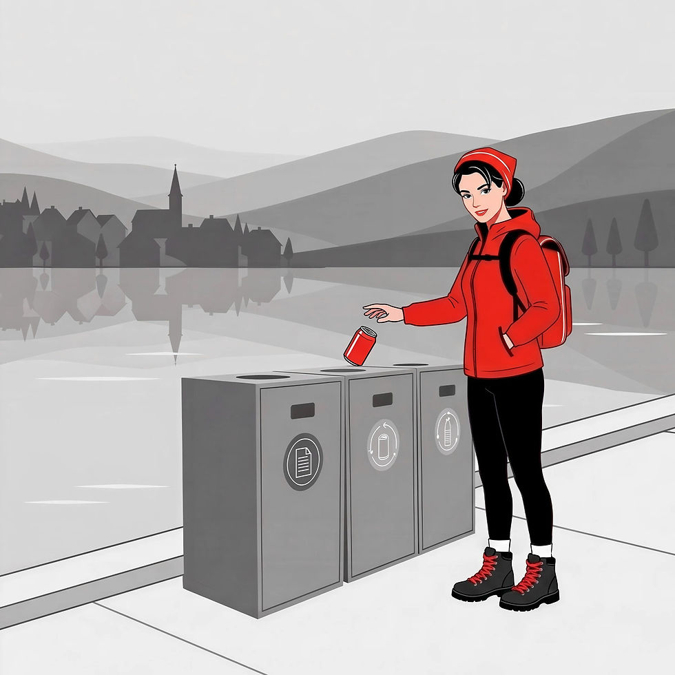 Dispose of waste properly. © Switzerland Tourism