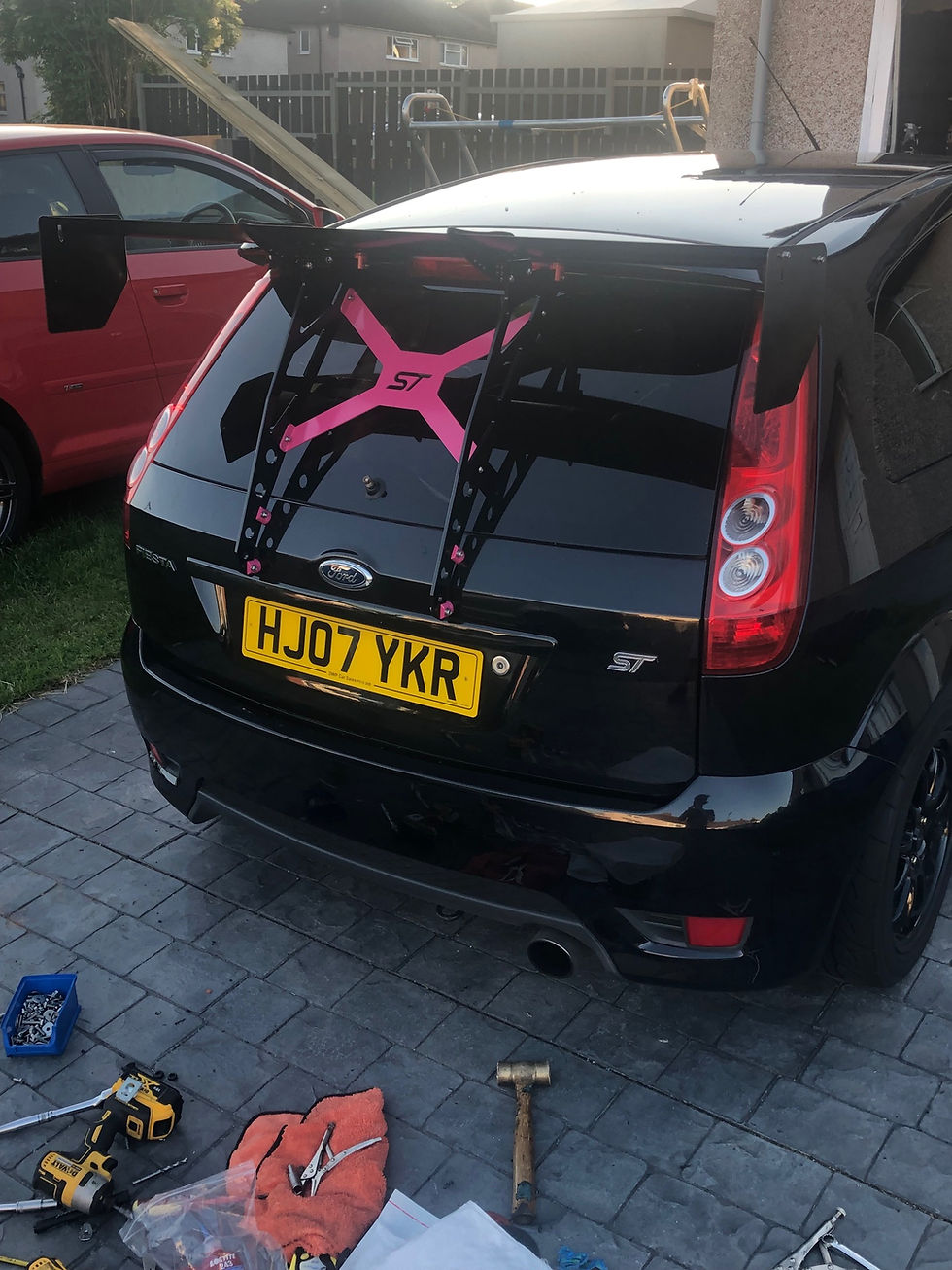 Thumbnail: MGC Modifications Fiesta Mk6 ST/Zetec S Spoiler