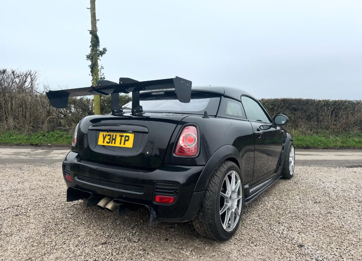 Mini Coupe Swan Neck Spoiler Kit