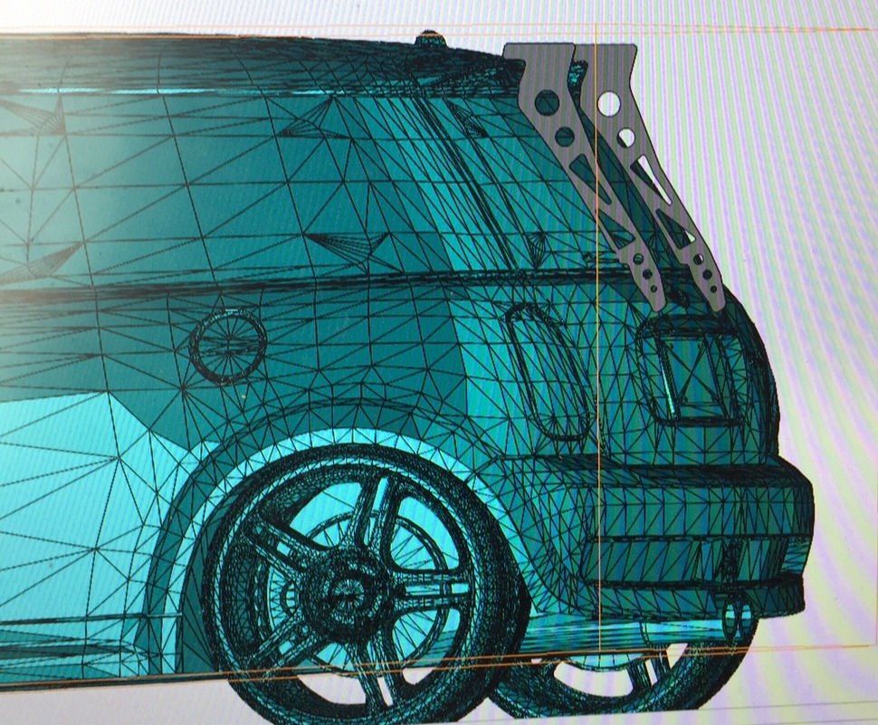 Thumbnail: MGC Modifications Mini R53 Spoiler Kit