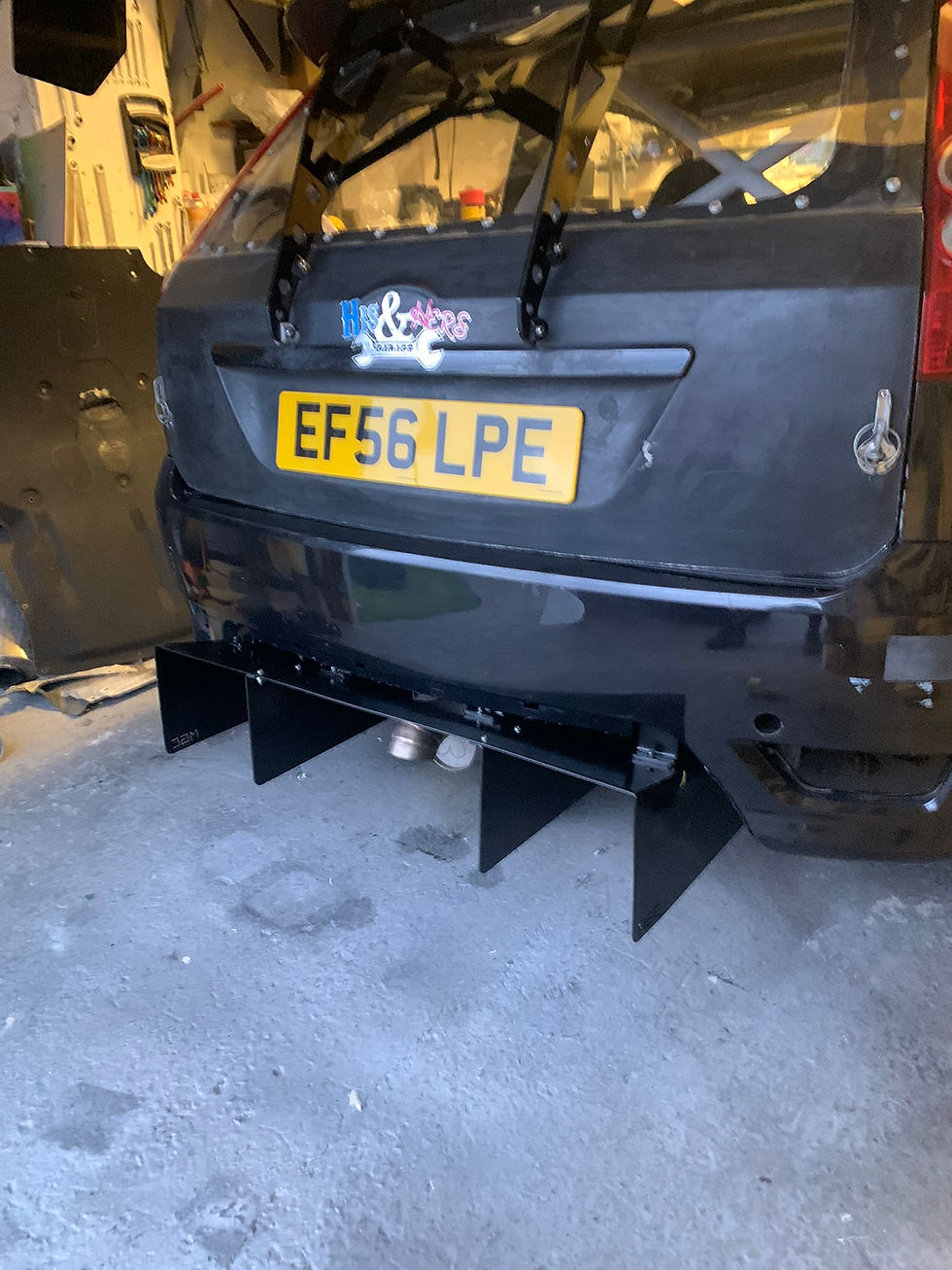 Ford Fiesta MK6 Rear Diffuser Kit | MGC Modifications
