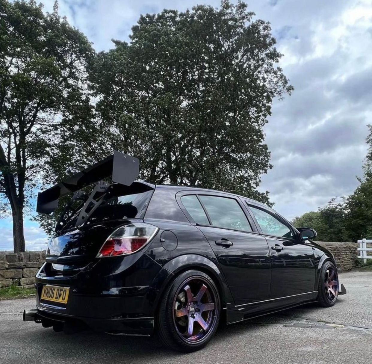 Vauxhall Astra H 5 Door Spoiler Kit