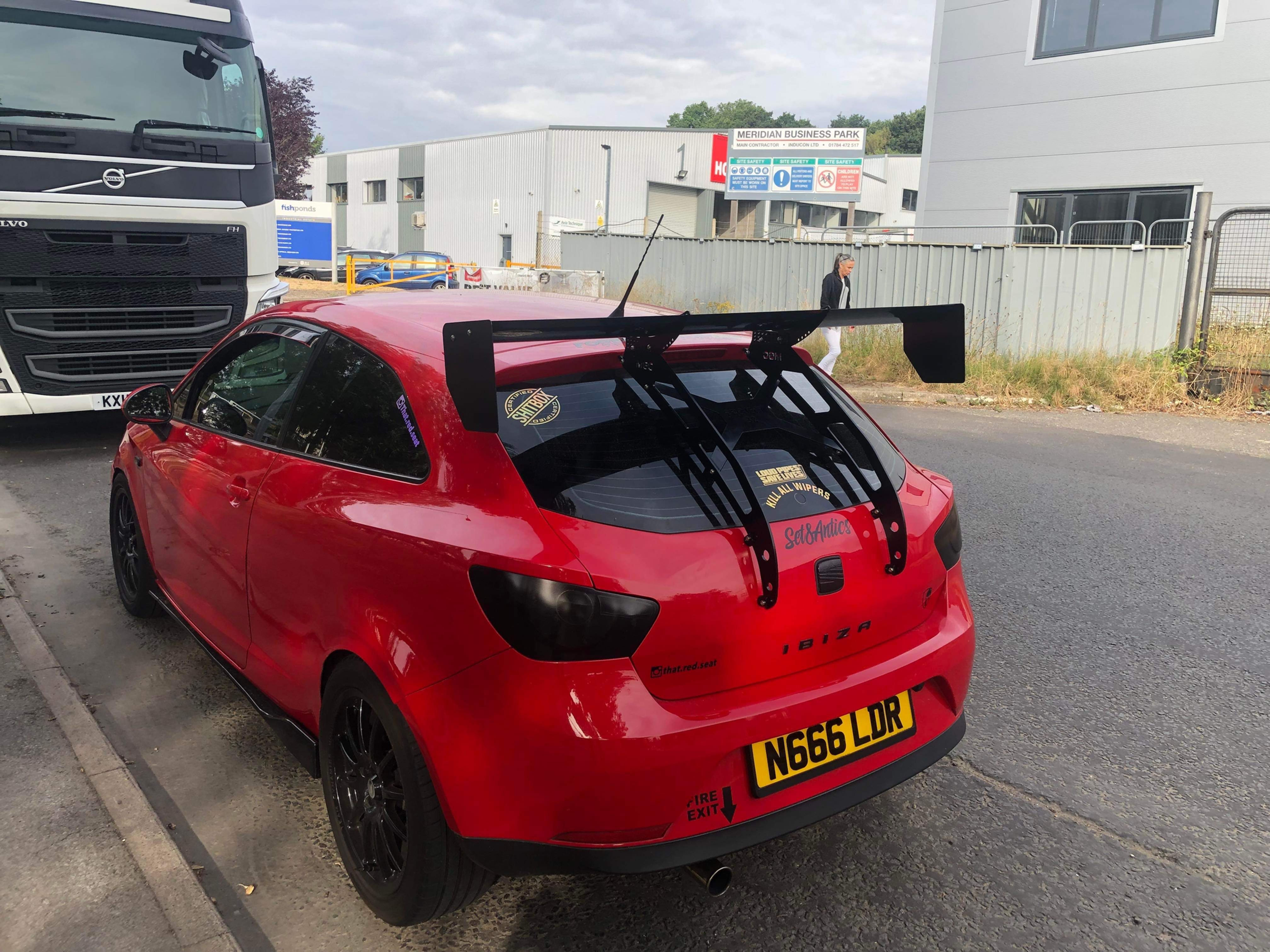 Seat Ibiza 6J Seat Sport Spoiler Kit