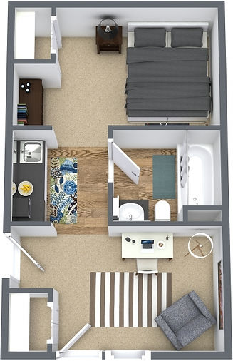 Flats on high 4 bedroom layout ideal for ant student in Tallahassee