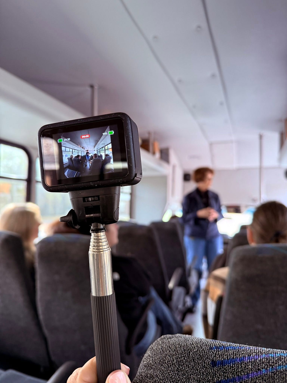 Documenting the Old Monterey Trail Driving Tour in Michie, Tennessee.