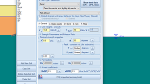 How can I define horizontal soil layers in DeepEX?