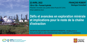 Conférence de François Robert
