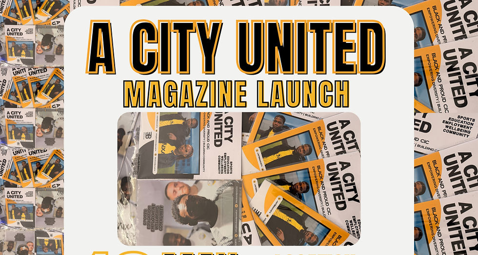 A CITY UNITED MAGAZINE LUNCH