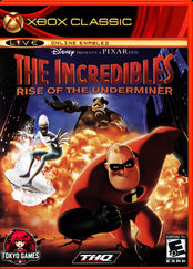 The Incredibles Rise of the Underminer - XBOX CLASSIC