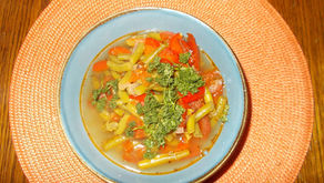 Grüne Bohneneintopf (vegan)
