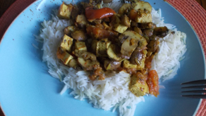 Pilze indische Art (vegetarisch)