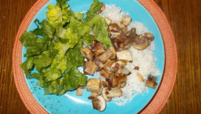 Tofu mit Champignons