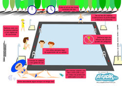 Consejos seguridad usuarios piscinas