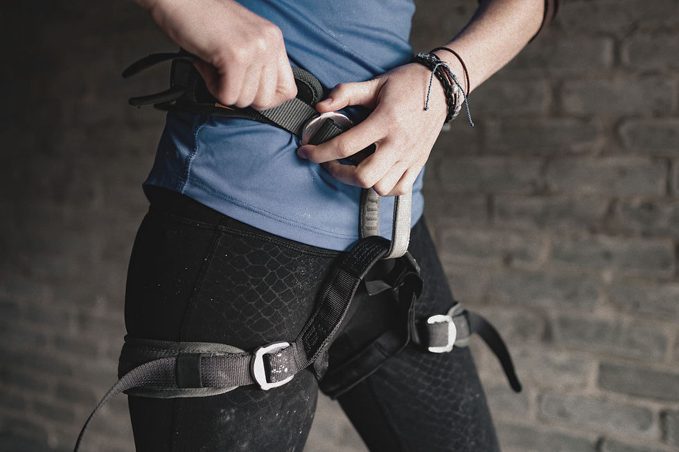 Climbing Harness Adjustment